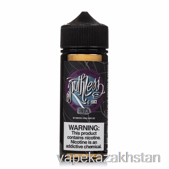 Vape Kazakhstan Grape Drank On Ice - Ruthless Vapor - 120mL 0mg